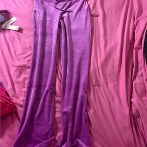 Juicy Couture Vibrant Pink Flare Pants